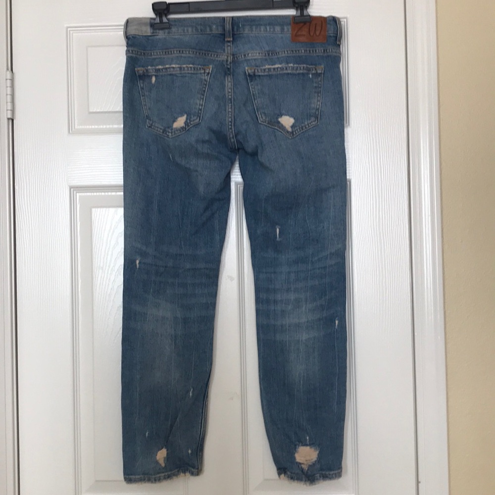 Zara Ripped Skinny Jeans - Picture 2 of 3